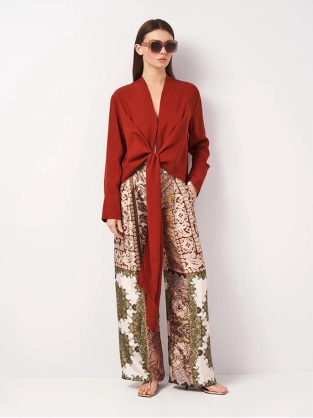 Zara wide leg pants